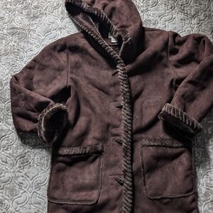 St. John's Bay Brown Teddy Jacket